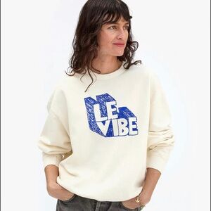NWT Clare V Le Vibe Sweatshirt